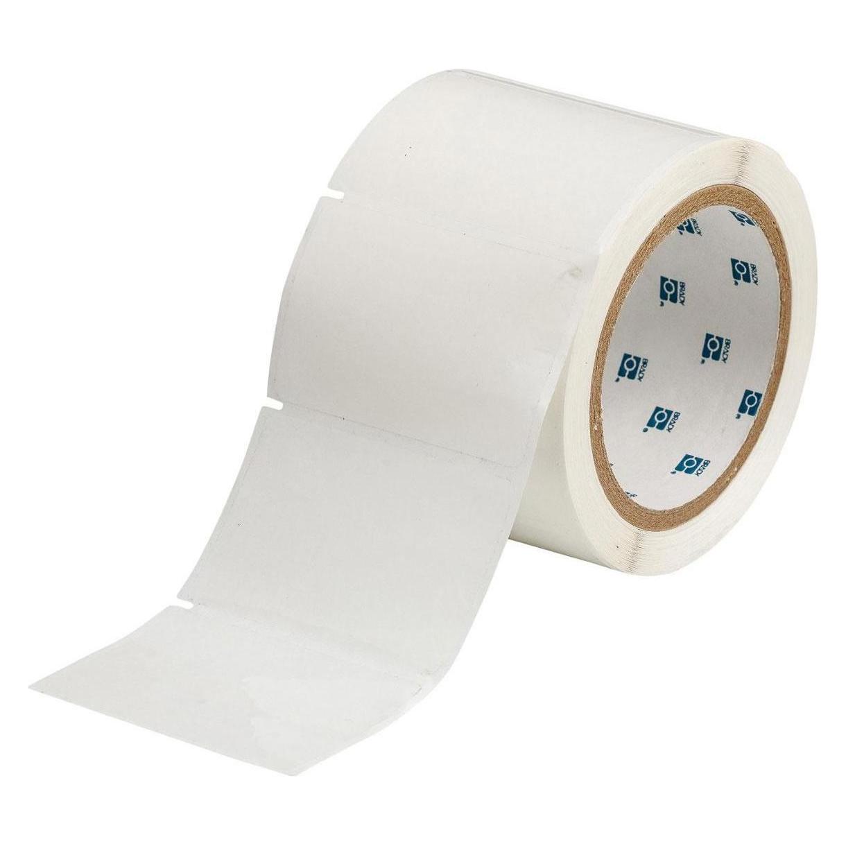 Brady THT-19-432-1, Polyester, Transparent, glänzend, 76.20 x 50.80 mm, permanent (1000 E.) (81.28 mm) (THT-19-432-1)