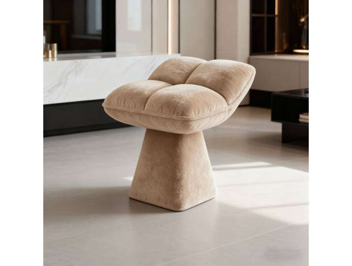 Chaise de vanité moderne en bois massif, tabouret de maquillage rotatif, simple place de Style INS pour meubles de Salon de maison, chambre à coucher, Dressing