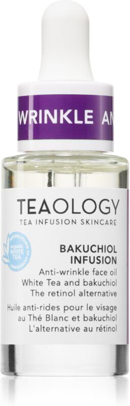 Teaology Bakuchiol Infusion Anti-wrinkle face oil rejuvenating face serum 15 ml