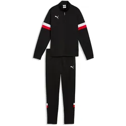PUMA individualRISE Trainingsanzug Jungen 90 - PUMA black/PUMA white/PUMA red 152