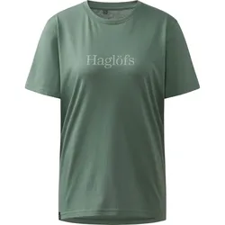 Haglöfs Outsiders Tee Women chlorophyll green (5YE) XL