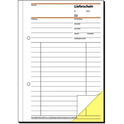 Sigel, Formular, Lieferscheinbuch (40x)