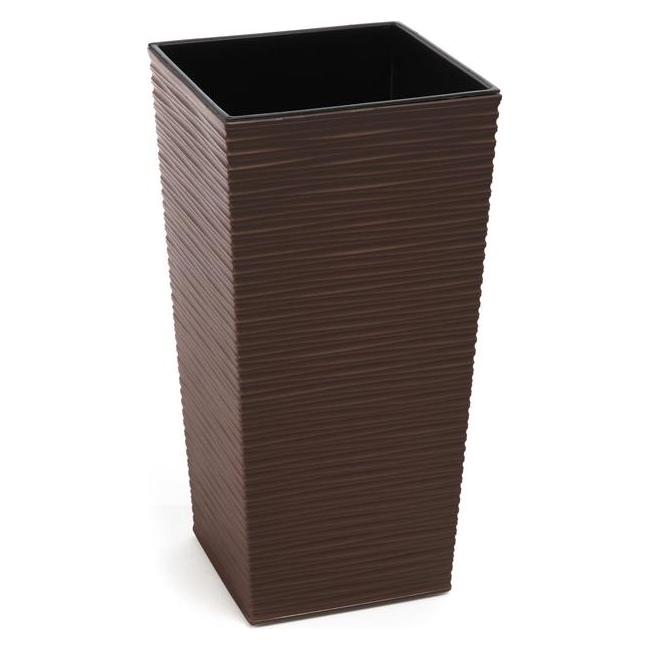 Lamela Flowerpot 593-83, plastic, Ø 35 cm, brown (593-83)