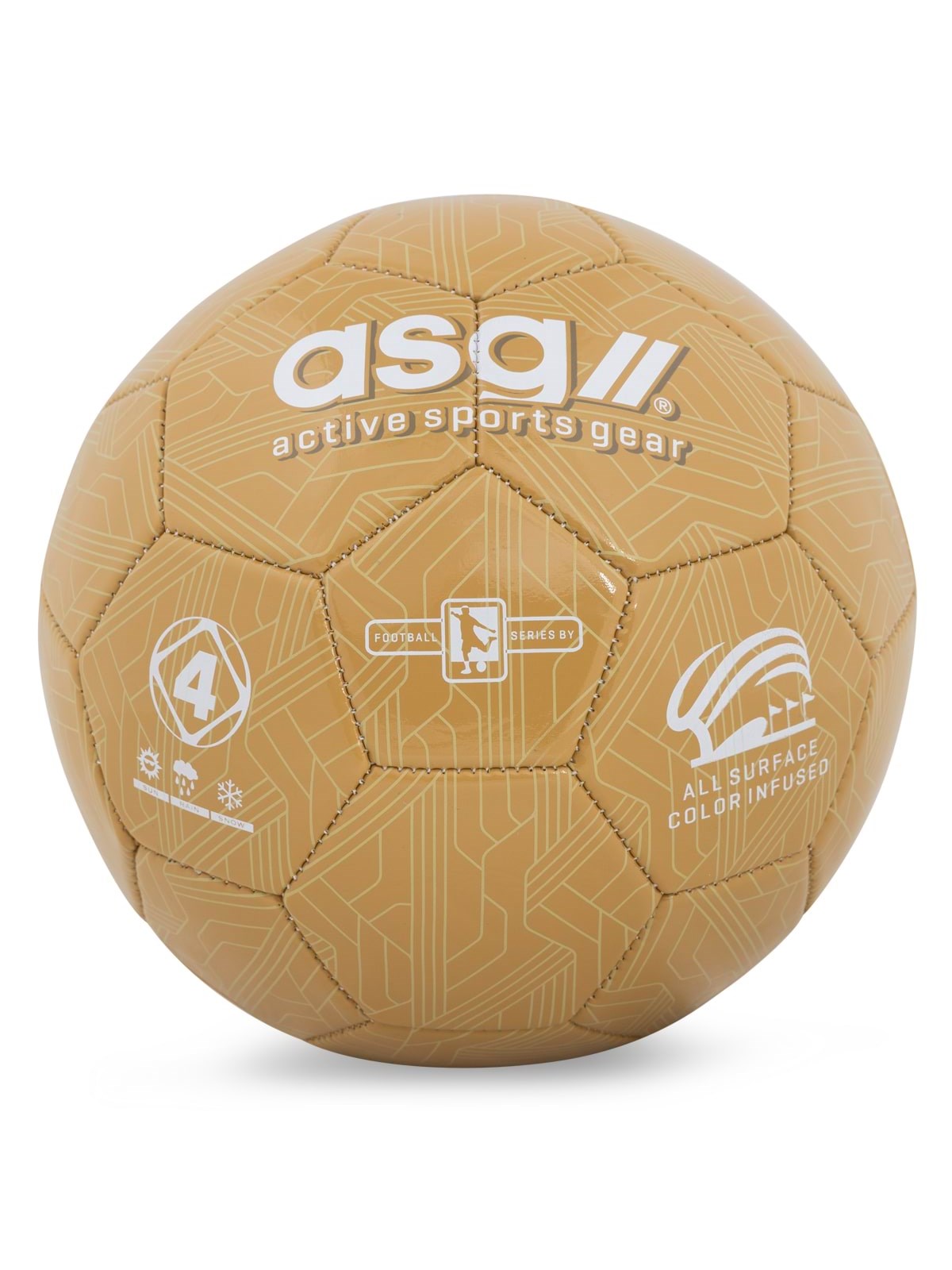 ASG Football Gold size 4