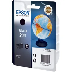 Epson Original 266 Druckerpatrone schwarz 250 Seiten 5,8ml (C13T26614010)
