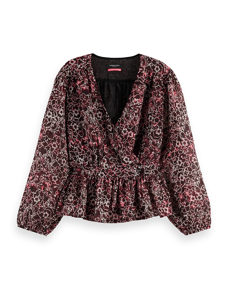 Scotch & Soda Bluse in Bordeaux - 38