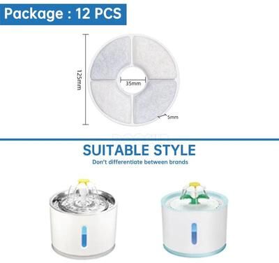 Inspire Essentials Premium Cat Water Fountain Replacement Filters 9