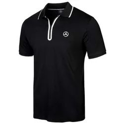 Mercedes-Benz Poloshirt Herren schwarz Größe S B66958706 - S