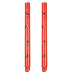 Toiletpaper Revolver Kerzen 27 cm, 2 St.