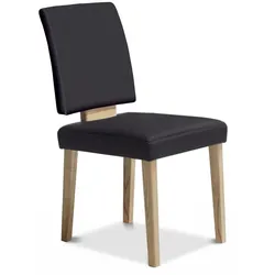 Komfort & Wohnen Stuhl Game 6191-SA Leder Blau Nachtblau