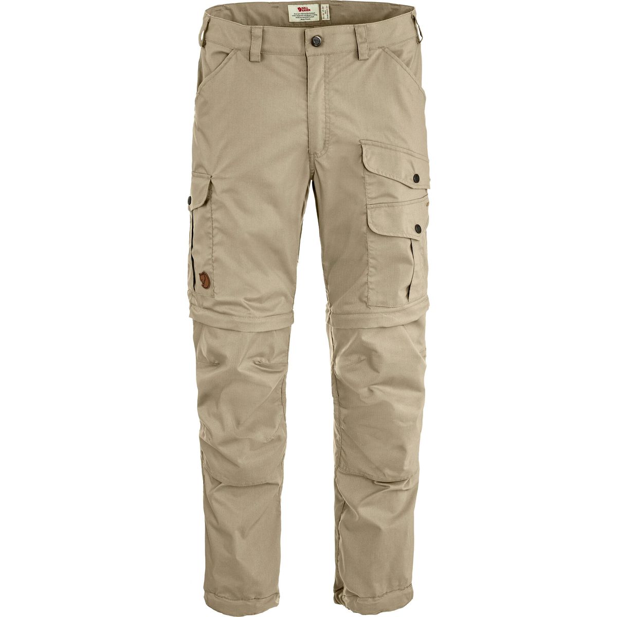 Fjällräven Vidda Pro Lite Zip-off Trs M fossil (118) 48 Long F12200221-118-48-Long