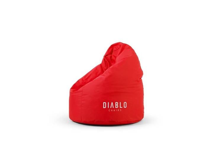 Pouf gaming Diablo Craft rouge