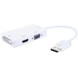 EFB IADAP-DP-COMBOF2 Adapter - DisplayPort 1.2 Stecker auf HDMI/DVI/VGA IADAPDPCOMBOF2