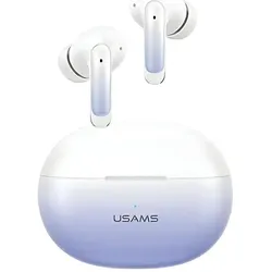Usams US-XD19 Dual-mic ENC TWS Earbuds --X-don Series BT5.3 (6 h, Kabellos), Kopfhörer, Blau
