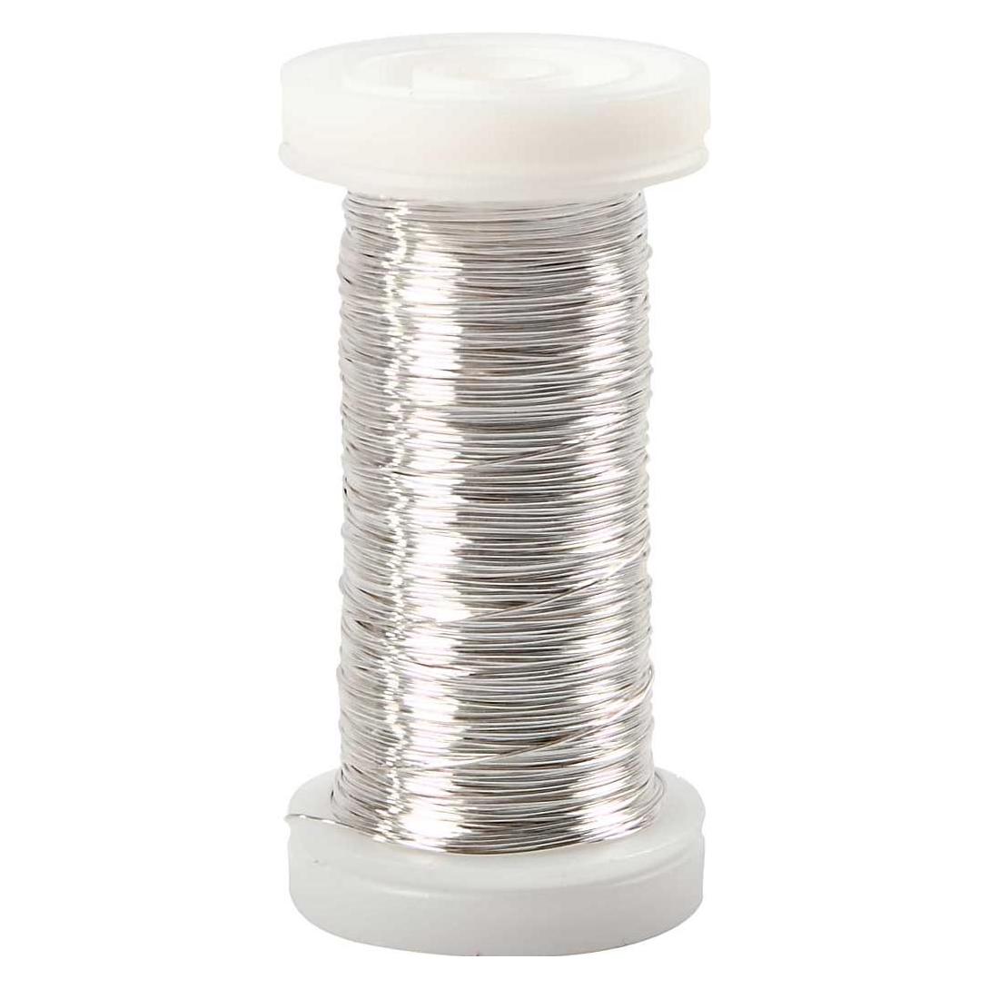 Creativ Company Silver-plated Wire (100 m) (5707167052273)
