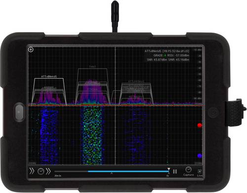 Oscium wipry2500x Spektrum-Analysator Werksstandard (ohne Zertifikat) 5.85GHz Handgerät