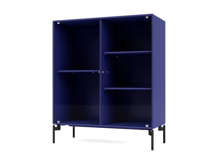 Montana Ripple II Vitrinenschrank 69,6x82,2x30 cm Monarch-Beine black