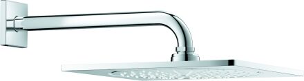 Grohe Rainshower Douche de tête F-Series 10 26060000 chromé, avec bras de douche 286 mm