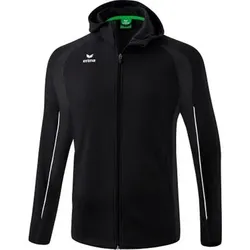 ERIMA Kinder Kapuzensweat LIGA STAR training jacket with hood, Größe 104 in Schwarz Schwarz