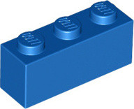 Lego 25 steentjes type c 3622 blauw