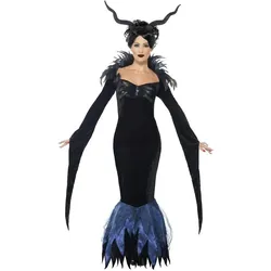 Smiffys Raven Lady Kostüm (XL)