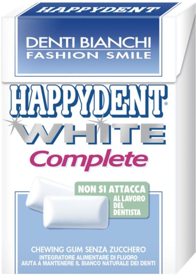 PERFETTI VAN MELLE ITALIA Srl Happydent Whyte Baking Soda, 21 Confetti