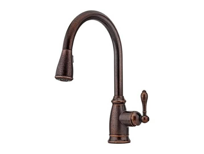 Pfister Canton Einhebelbrause Küchenarmatur in rustikaler Bronze