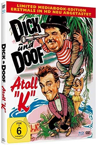 Léo Joannon - Dick und Doof`s Atoll K - Limited Mediabook-Edition (Blu-ray+DVD plus Booklet/HD neu abgetastet) - Preis vom 09.10.2026 07:28:09 h