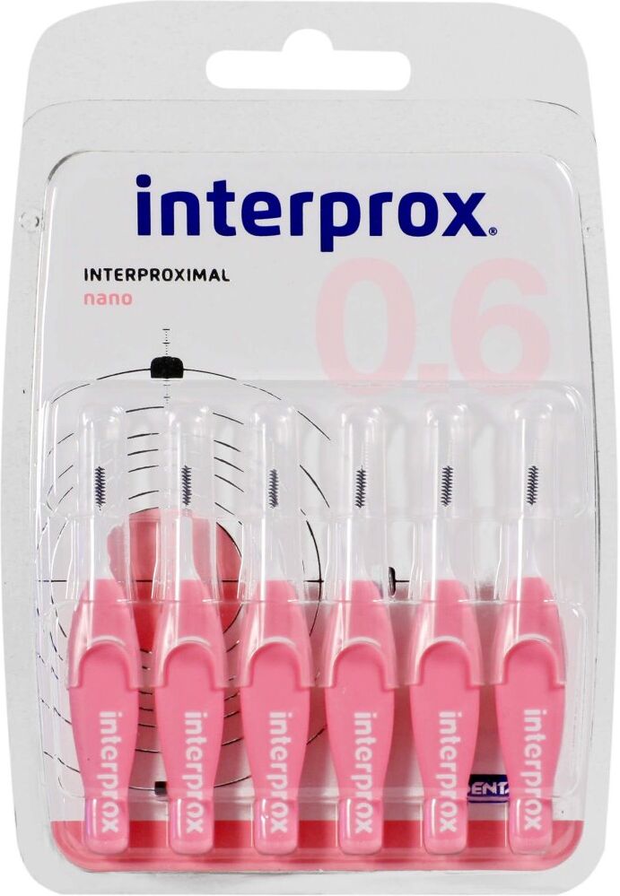 Interprox reg nano rosa Interdentalbürste Blister 6stk