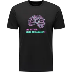 Black Diamond, Herren, Sportshirt, Baumwolle T-Shirt Brain On Camalot Ss Tee - black (M), Schwarz