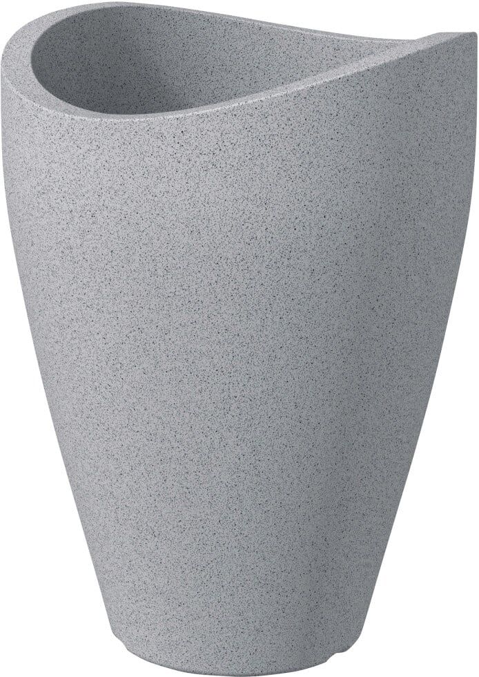 Scheurich Pflanzgefäß Wave Globe High Serie 254 granit grau 40 cm