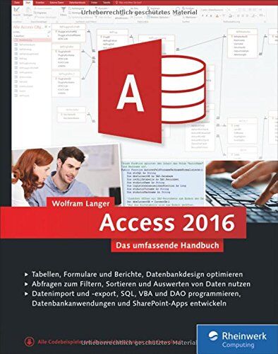 Langer, Dr. Wolfram - Access 2016: Das umfassende Handbuch - Preis vom 09.10.2026 07:28:09 h