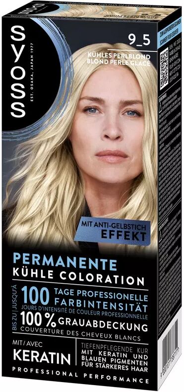 Syoss - Baseline Permanente Coloration, Mixing Color, 115 ml, Kühles Perlblond -