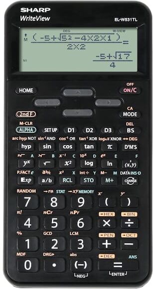 SHARP Scientific calculator EL-W531TL svart