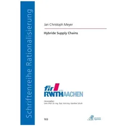 Hybride Supply Chains, Fachbücher von Jan Christoph Meyer