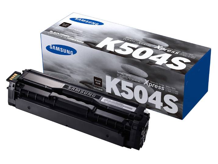 Samsung Toner CLT-K504S SU158A - Noir