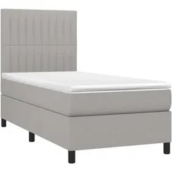 vidaXL, Boxspringbett, Jaburos (Vertikale Streifen) (80 x 200 cm)