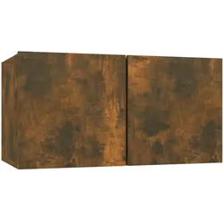vidaXL TV-Wandschrank Räuchereiche 60x30x30 cm Holzwerkstoff