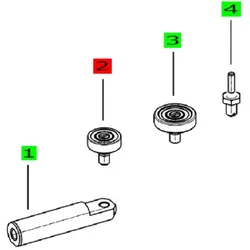 Festool Kopiertastrolle für KTR 16-OF