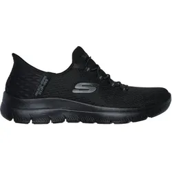 SKECHERS Damen Slipper SUMMITS-DIAMOND DREAM, Größe 40,5 in Schwarz Schwarz