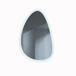 Kludi-LUMA Spiegel 69x100 cm H3 LED mit einstellbarem Entfeuchter, 1.050 Lumen