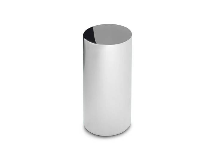 Innovation Living - Tin Drum Beistelltisch, Ø 25 x 50 cm, chrom