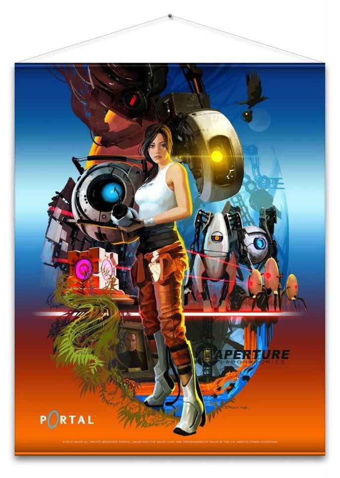 Portal 2 muurdecoratie met Chell van DPI Merchandising GmbH