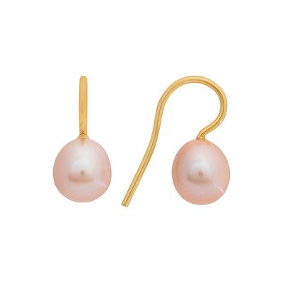 Perlenohrringe DI PERLE, naturfarbe, Ohrringe, Damen, Damen (mm )