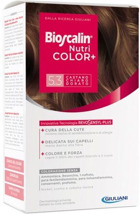 Bioscalin Nutri Color+ Coloração 5.3 Castanho Claro Dourado