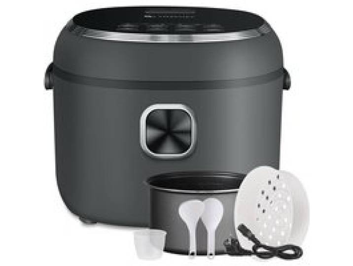 Mini Cuiseur De Riz 2L Multifonctionnel Pour 1-4 Personnes Rice Cooker De Riz 400W 7 Fonctions De Cuisson Panier Vapeur Préréglage