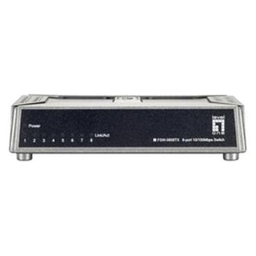 LevelOne FSW-0808TX: 8Port Switch (8 Ports) (530136)