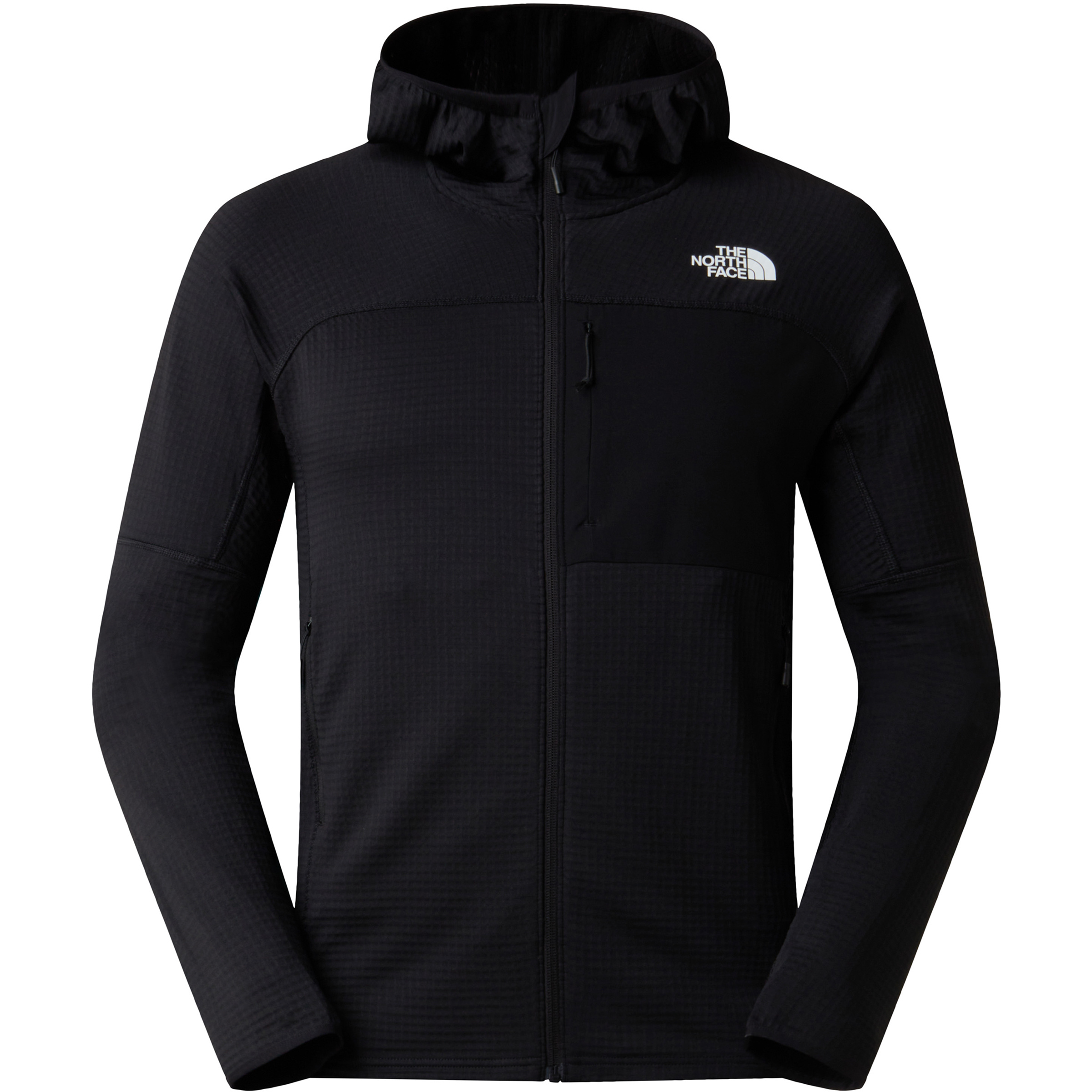 The North Face Polartec Powergrid Stormgap Herren Fleecejacke schwarz Größe L Bergsteigen Wasserabweisend Wasserabweisend