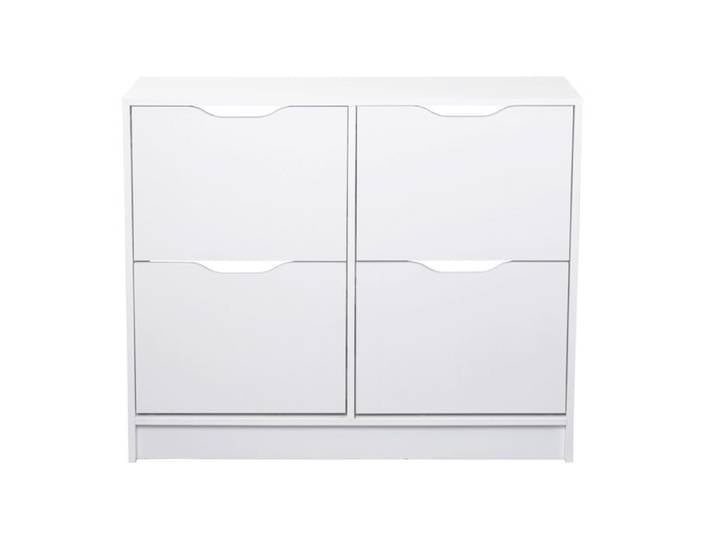 Inter Link Armoire à chaussures WESTPHALEN 8-B blanc