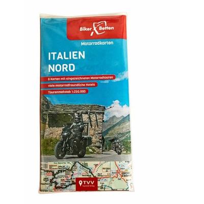 Motorradkarten Set Italien Nord, Karte von , TVV Touristik-Verlag GmbH, 978-3-937063-79-9